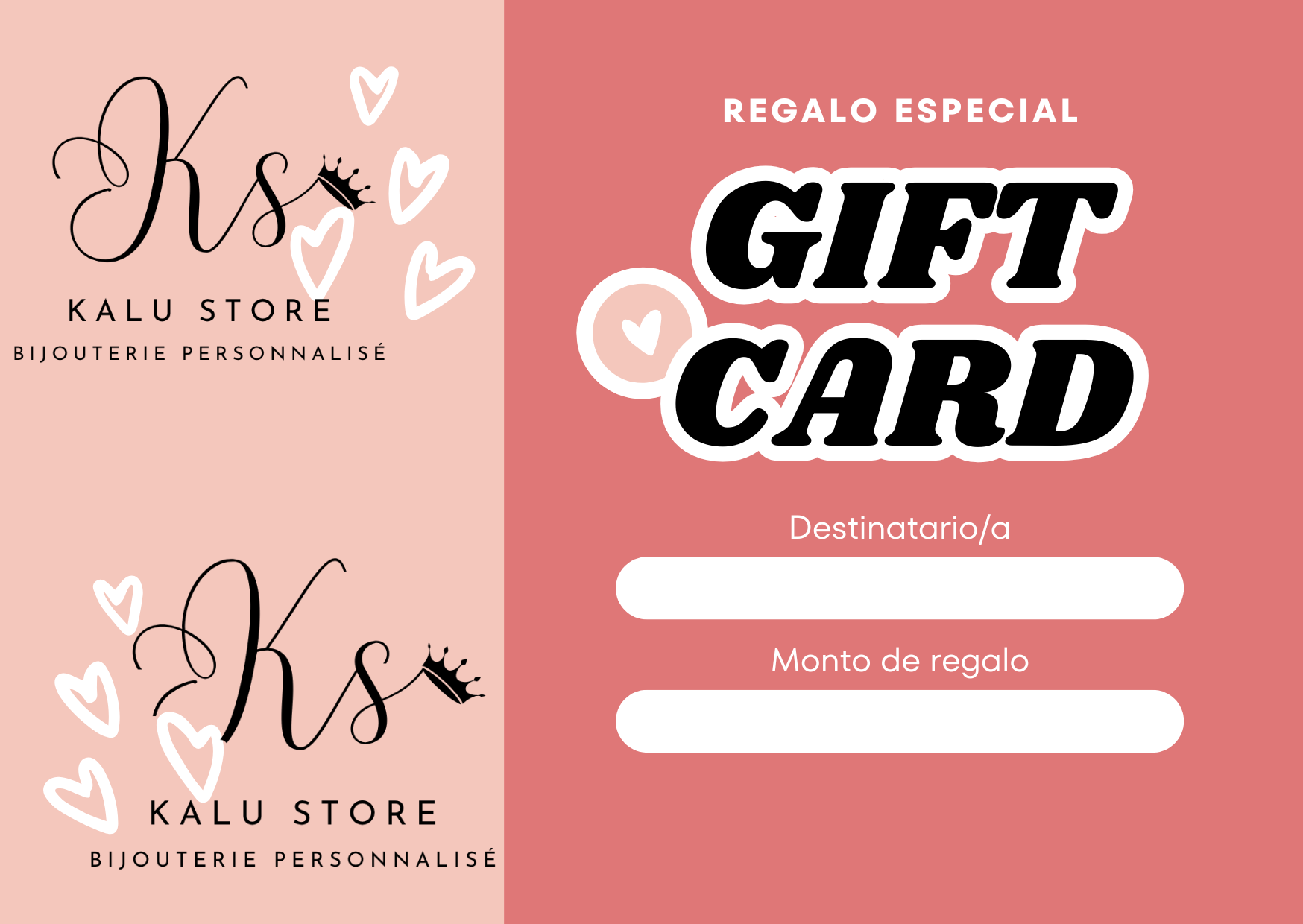 TARJETA DE REGALO